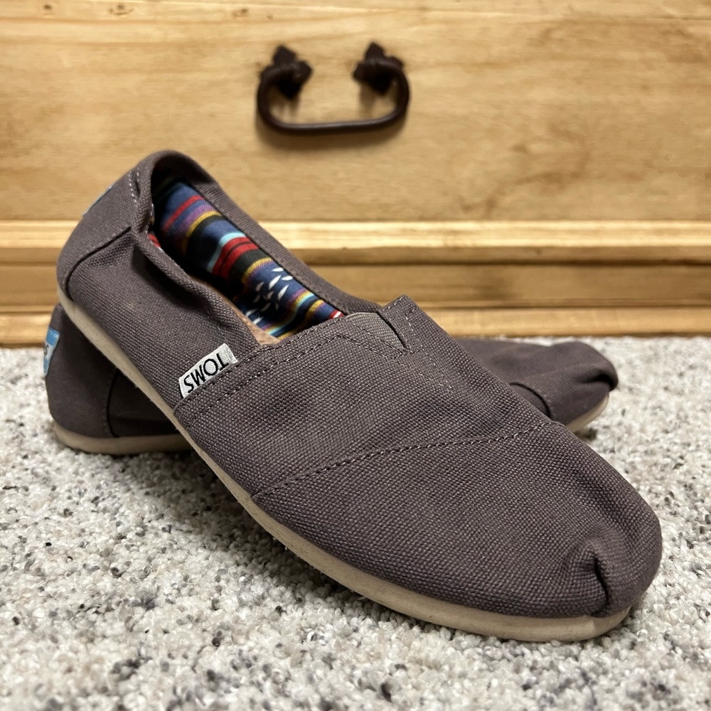 TOMS CLASSIC CANVAS SHOE Ash